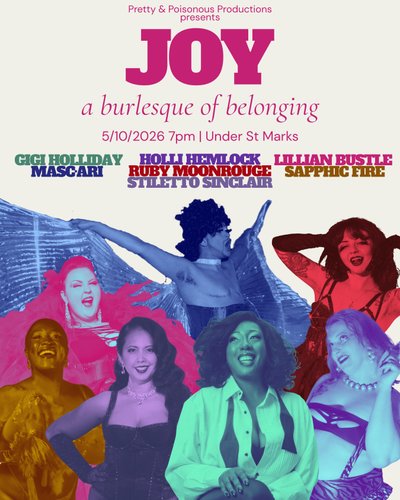Flyer for Joy: A Burlesque of Belonging