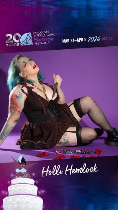 Vancouver International Burlesque Festival flyer